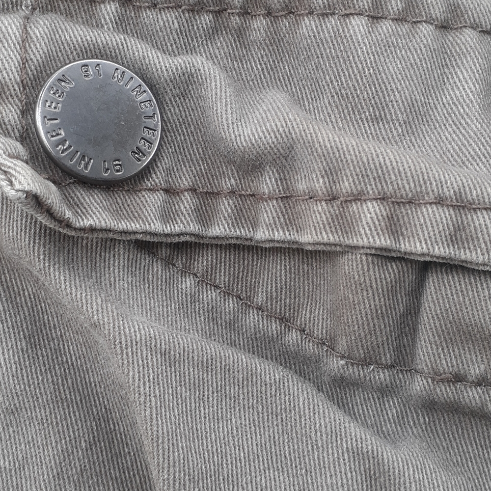 US Cotton On Utility Jacket sz 6 grunge Coat - Picture 8 of 9
